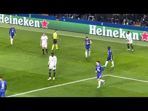 Jonathan Bamba and ref hug