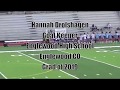 Hannah Drolshagen High School Goal Keeping Footage(Spring 2018)