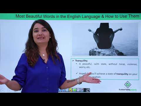 Most Beautiful Words in the English Language and How to Use Them