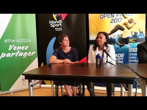 Conférence Presse Laura Flessel Handisport Open Paris (31/05/17)