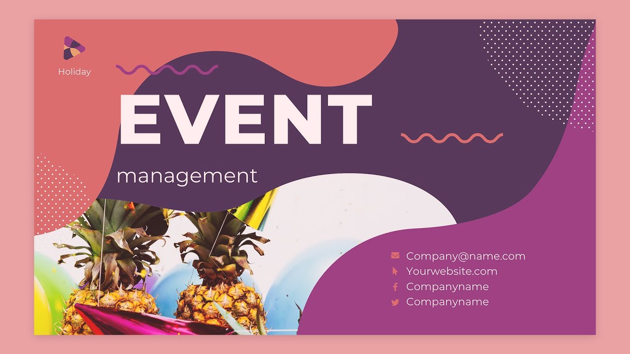 Event Management PowerPoint Presentation Template
