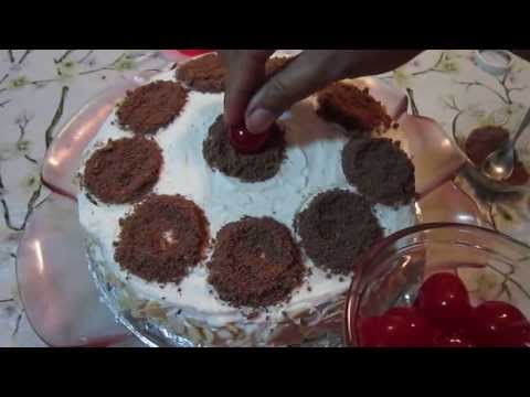 HOW TO MAKE Black Forest Cake- Cooking with Atiya