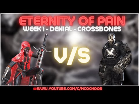Eternity of Pain - Week 1 -  #G2099 Vs Crossbones