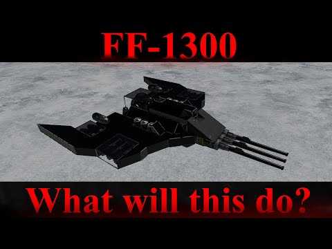 Space Engineers - FF - 1300 Attack Drone Demo