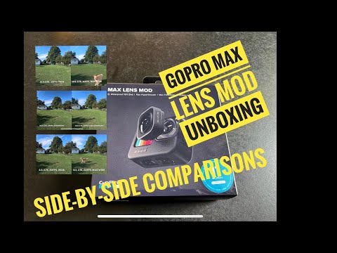 JAV GoPro HERO9 Juodas Max Lens Mod video