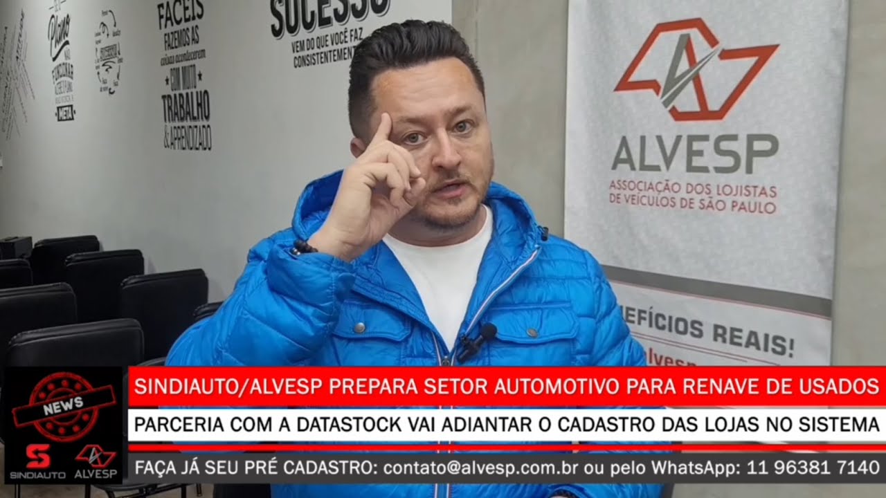 RENAVE PARA VEÍCULOS USADOS EM SP PROMOVE PARCERIAS QUE PREPARAM O SETOR PARA SEU LANÇAMENTO.
