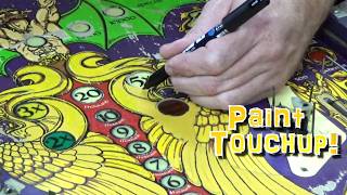 This Pinball Playfield Is SO WORN We Repainted It By Hand! - Bally's Lost World