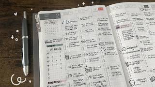 Weekly Plan With Me: A Lovely Week 💗 | Hobonichi Cousin