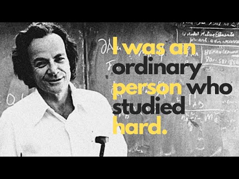There's no such thing as MIRACLE, Richard Feynman advice to students | self-improvement video