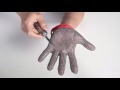 Stainless Steel Mesh Knife Cut Resistant ChainMail Protective Glove