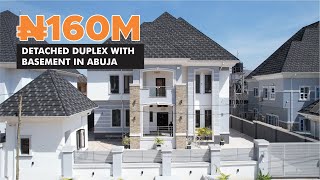 Inside a ₦160 MILLION ($280,700) 5 Bedroom Detached duplex with Basement in Abuja