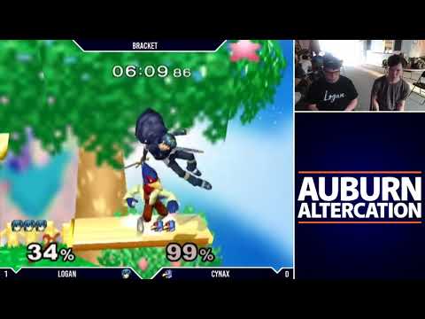Auburn Altercation #3: Melee WR3—Logan (Marth) vs. Cynax (Falco)