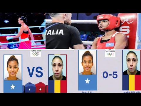 Ramla ali 🇸🇴 vs🇷🇴 Maria Nachita| full fight |HD|