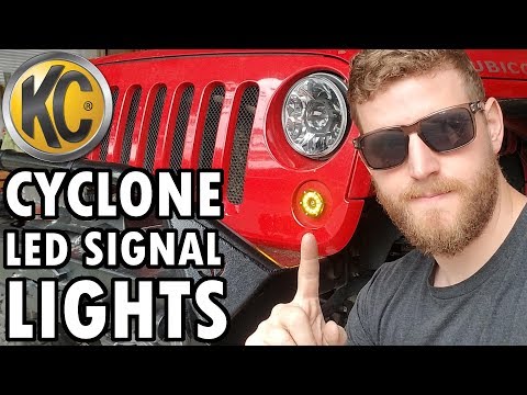 How to Install KC HiLites Cyclone LED Turn Signals | Jeep JK Mods