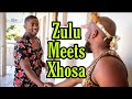 Zulu guy meets Xhosa guy Zulu guy meets Xhosa guy