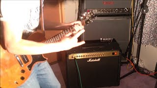 Video thumbnail for Marshall JCM600 demo by Jean-Christophe Wear