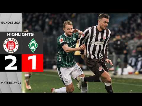St. Pauli - Werder Bremen | 2-1 | Highlights | Bundesliga 2025-26 | st pauli werder