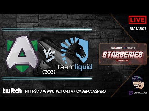 [TH] SL i-League StarSeries SS 3 EU - Alliance vs Team Liquid # Game 1