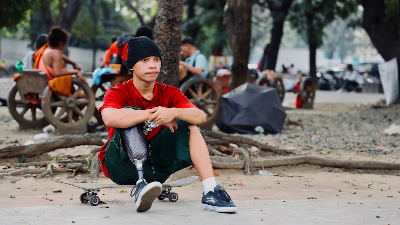 SKATE LIFE OF PHILIPPINES ONE LEGGED SKATER