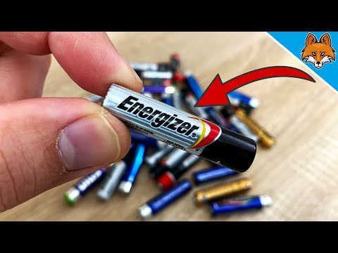Lass die Batterie aus 15 cm auf den Tisch fallen und DAS WIRD PASSIEREN 💥 (Genial) 🤯
