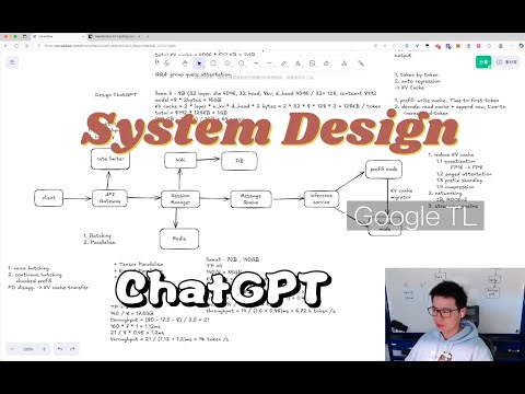 System Design - ChatGPT / LLM inference service