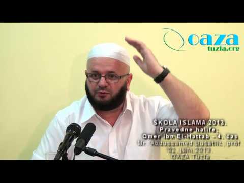 ŠKOLA ISLAMA 2013 - 4. čas Omer ibn Hattab r.a. - 1. dio - Abdussamed Busatlić, prof.