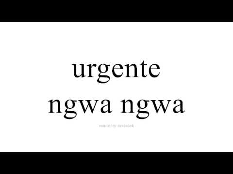 Mụta Spanish   ngwa ngwa