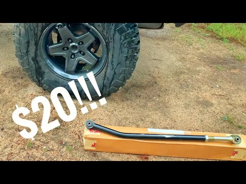 $20 JKS Rear Track Bar!!! - Rear end is about 2” off