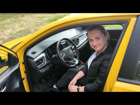 Prezentacja świateł i płynów Kia Rio.  Nauka jazdy Driver Olsztyn.