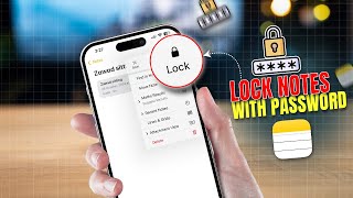 How to Lock Apple Notes with a Password or Face ID on iPhone | Secure 