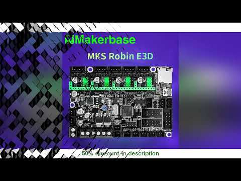 #Makerbase MKS Robin E3D V1.1 Motherboard 3D Printer Parts with TMC2209 Driver VS SKR MINI E3 V3.