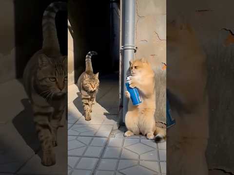This is so clumsy! Animal perplexing behavior, hilarious and adorable pets.