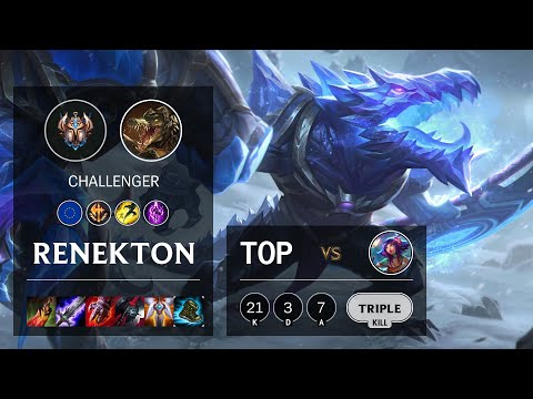 Renekton Top vs Neeko - EUW Challenger Patch 10.16
