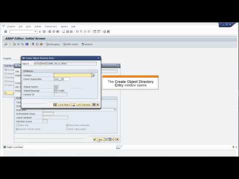 SAP ABAP 4 Tutorial | SAP ABAP Live Virtual Class Part 2 | Simplilearn