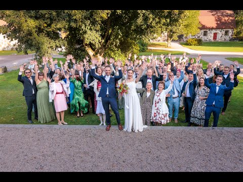 Romantisk Bröllopsfilm på Wanås Slott i Skåne | Professionell Bröllopsvideograf