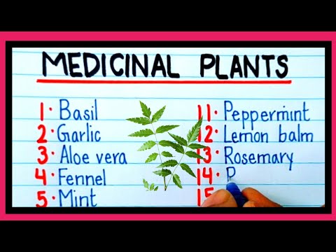medicinal plants name|20 medicinal plants name
