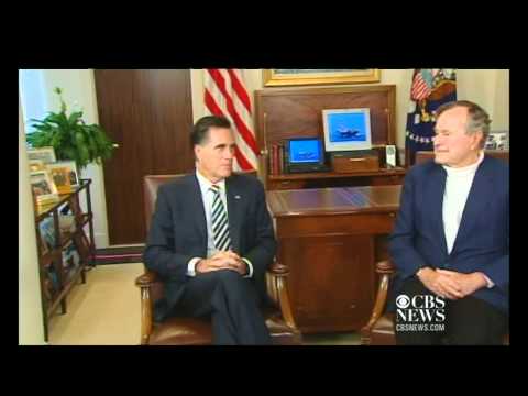 George H.W. Bush endorses Romney