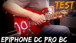 Video thumbnail for Epiphone DC PRO BC - Test | Music Store Poznań by Music Store Poznań Guitars&Drums