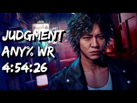 Any% Judgment Speedrun PB/WR - 4:54:26