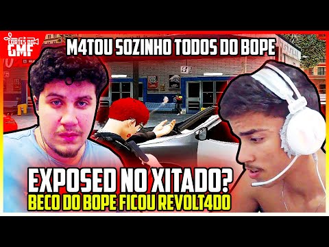 EXPOSED DO XITADO?😱 1 CARA M4T0U TODOS DO BECO DO BOPE SOZINHO NA CAPITAL CITY GTA RP
