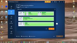 ücretsiz en kolay aomei backups windovs yedek alma geri yükleme