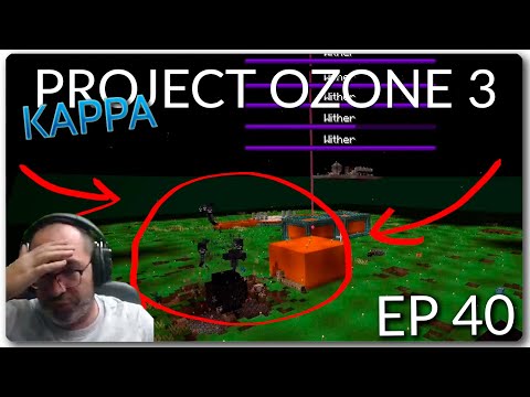 PROJECT OZONE 3 KAPPA ESPAÑOL | EP 40 | Hago una granja de wither boss y se me escapan todos