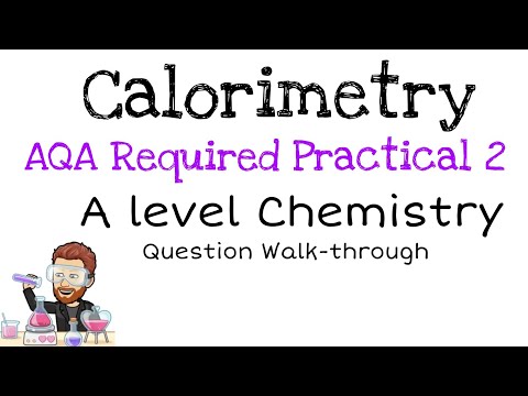 Calorimetry | AQA Required Practical 2 | A level Chemistry | Question Walkthrough
