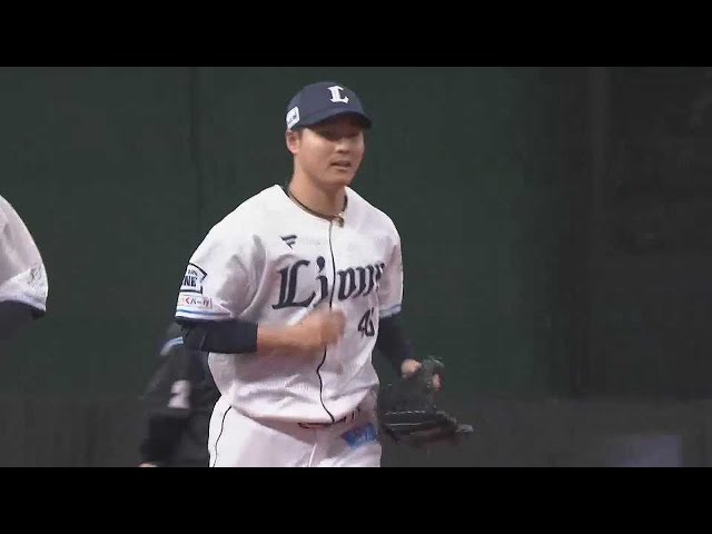 【4回表】ナイスキャッチ!! ライオンズ・鈴木将平 俊足飛ばしピンチを救う!!  2023年5月13日 埼玉西武ライオンズ 対 東北楽天ゴールデンイーグルス