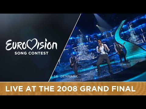 Simon Mathew - All Night Long (Denmark) Live 2008 Eurovision Song Contest