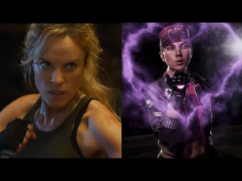 Sonya Blade - All Fight Scenes | Mortal Kombat (Full Compilation)
