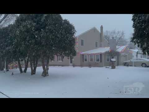 01-31-2021 Montgomery County, PA - Winter Storm Begins