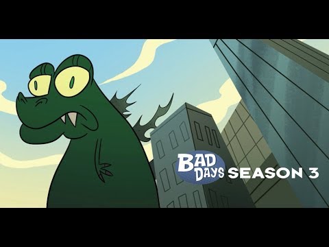 Godzilla having a real Bad Day with Stan Lee