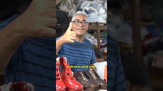 O homenageado Lucivan Batista cria sapatos que acompanham quadrilhas juninas do Recife