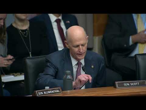 Sen. Rick Scott Grills Mayorkas in Homeland Security Committee